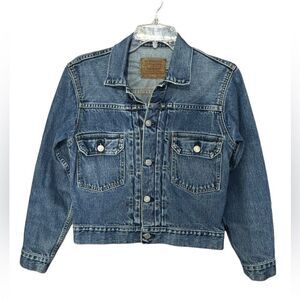 Levi Strauss & Co. Big E Repro Denim Jacket Size 34 Lot 507